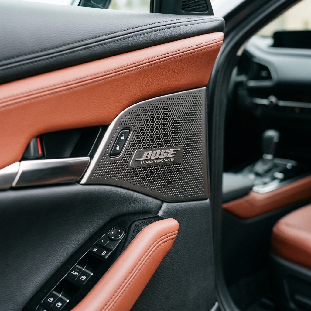 Sistema de audio premium Bose de 12 bocinas con rejillas metálicas